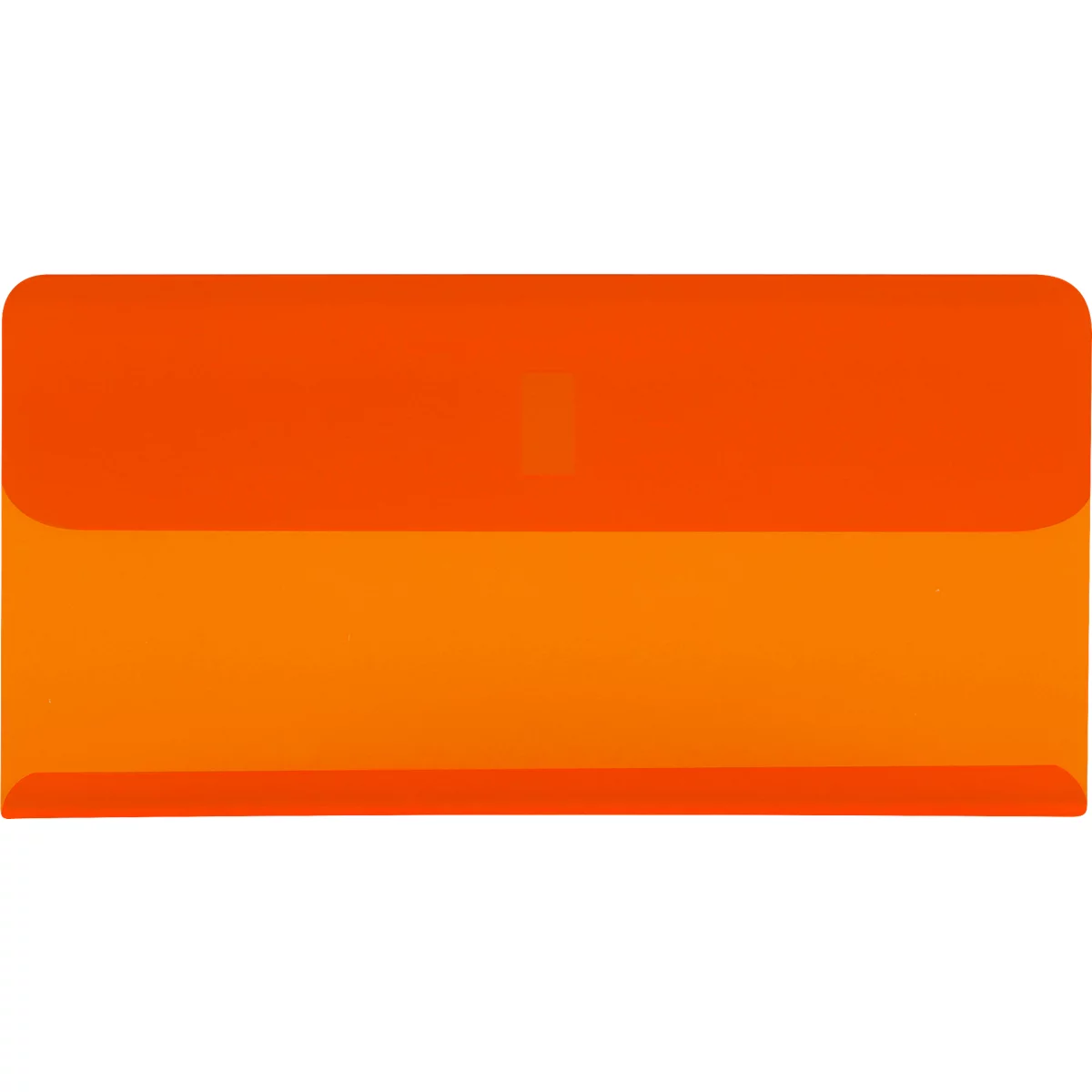 Rechteck in Orange- und hellorange Tönen, geteilt durch eine horizontale Linie.