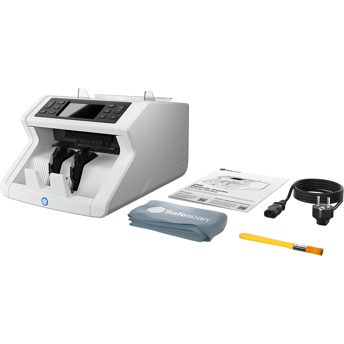 Biljettenteller en -tester Safescan 2250, met 3-voudige valsgelddetectie