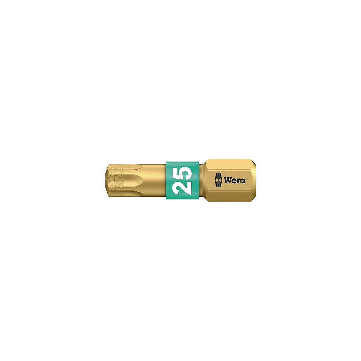 Bit Wera 867/1 BDC, profil en étoile, T 15, longueur 25 mm