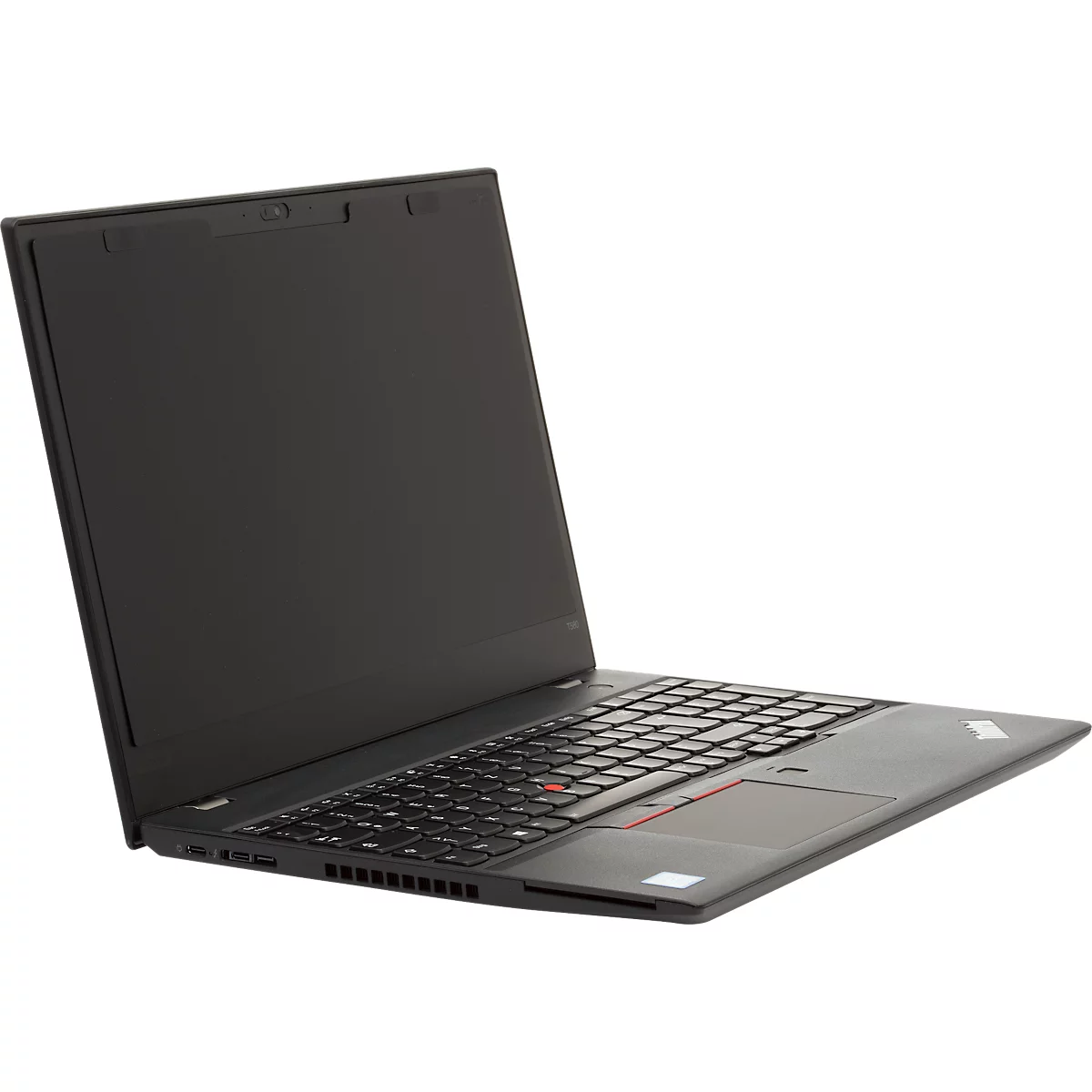 Blickschutzfilter Durable MAGNETIC, für Notebooks & Touchscreens mit 15,6'' & Bildformat 16:9, inkl. Dokumententasche & Mikrofasertuch, anthrazit/grau