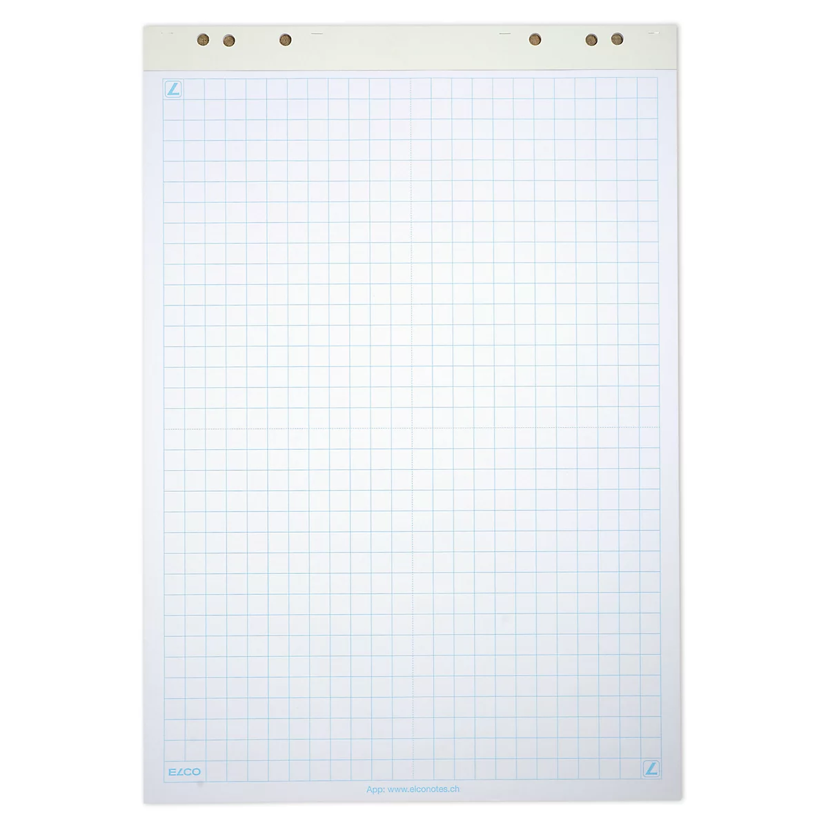 Bloc à flipchart Office Elco, 25 feuilles quadrillées