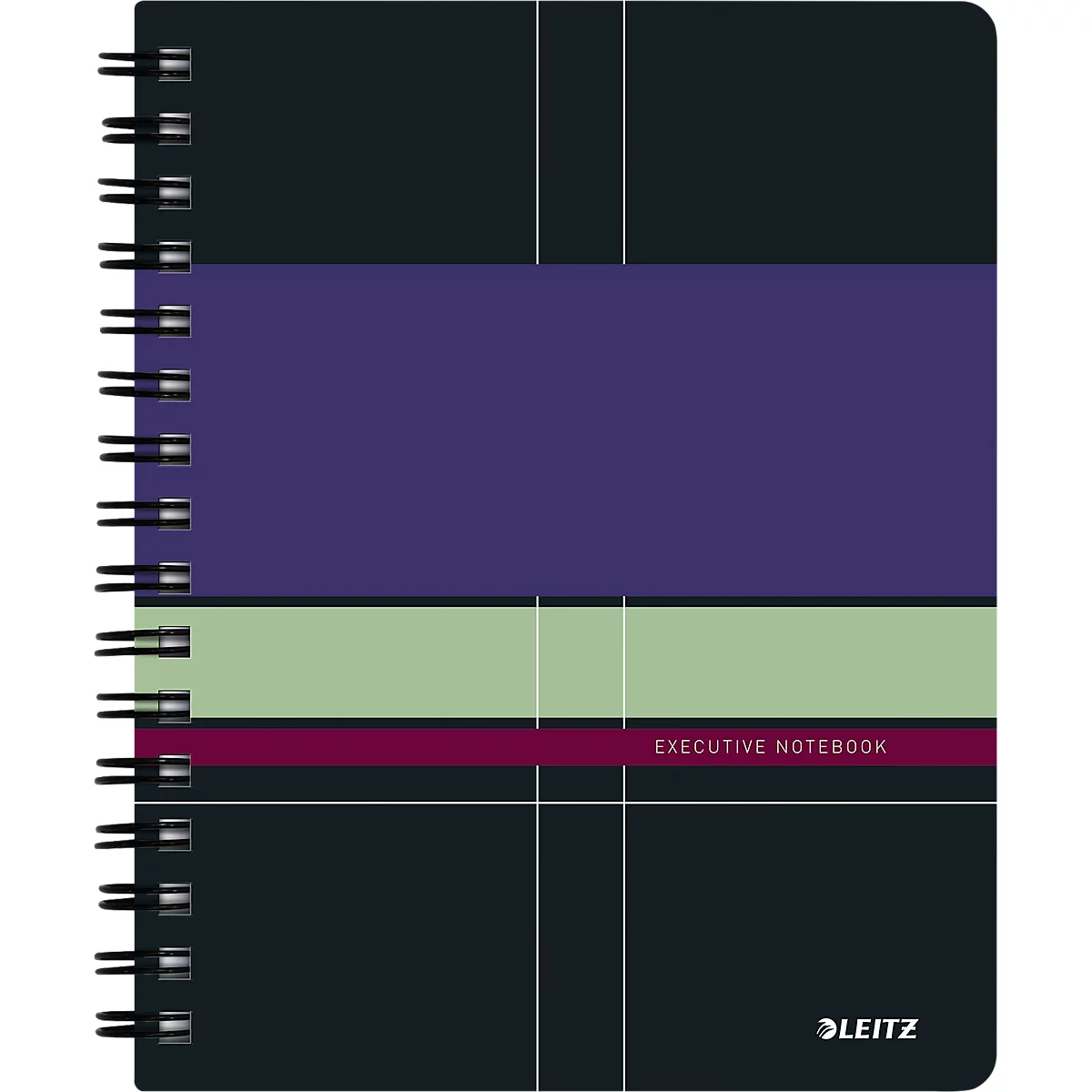 Bloc collège Executive 445600 LEITZ®, quadrillé, format A5