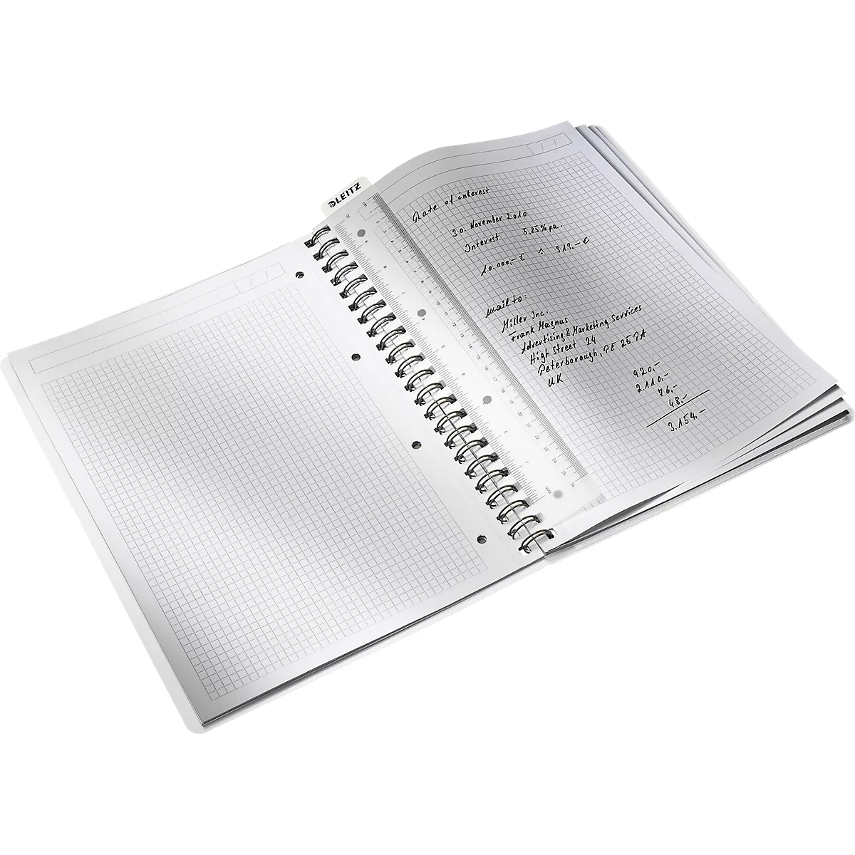 Bloc collège Executive 446100 LEITZ®, quadrillé, format A4