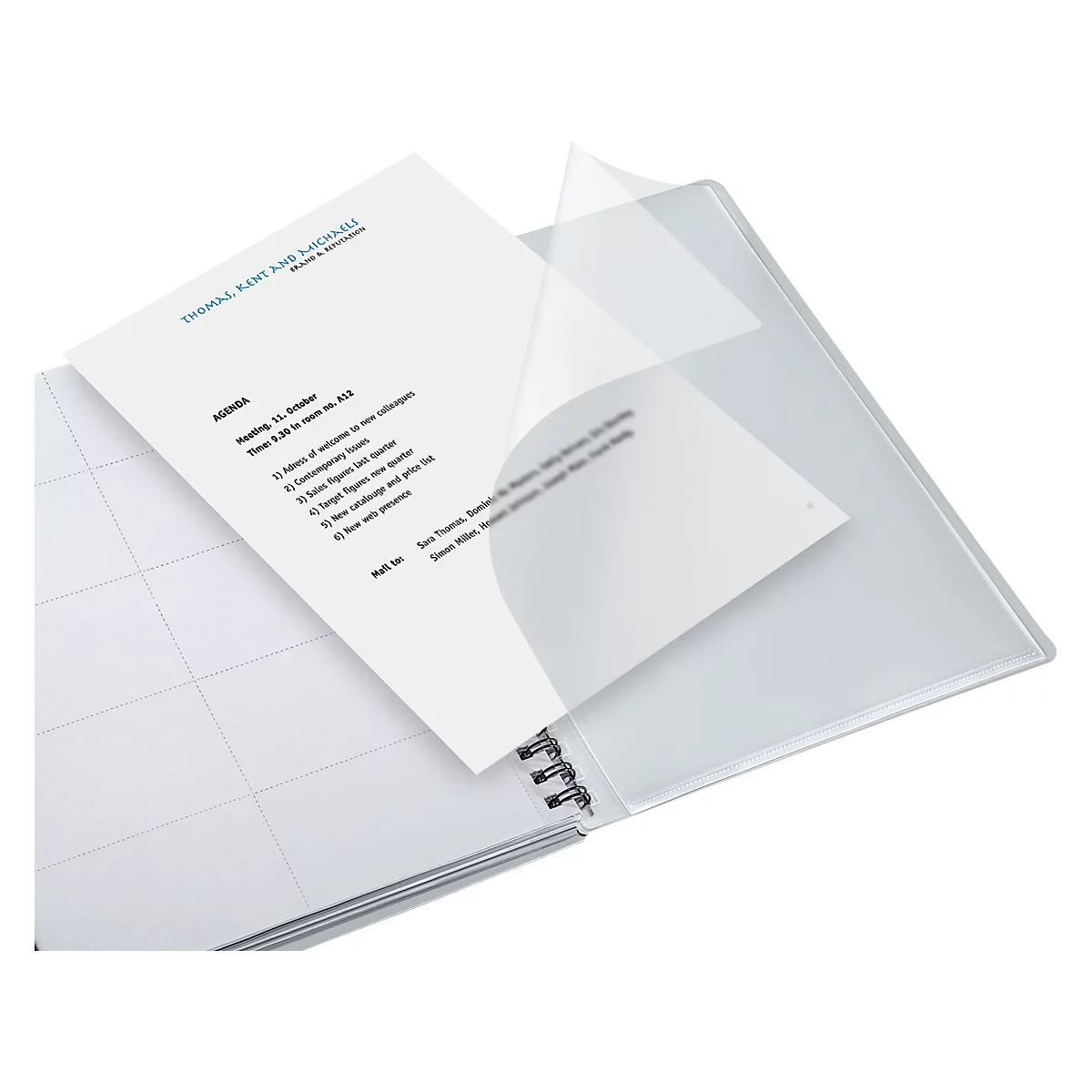 Bloc collège Executive 446100 LEITZ®, quadrillé, format A4