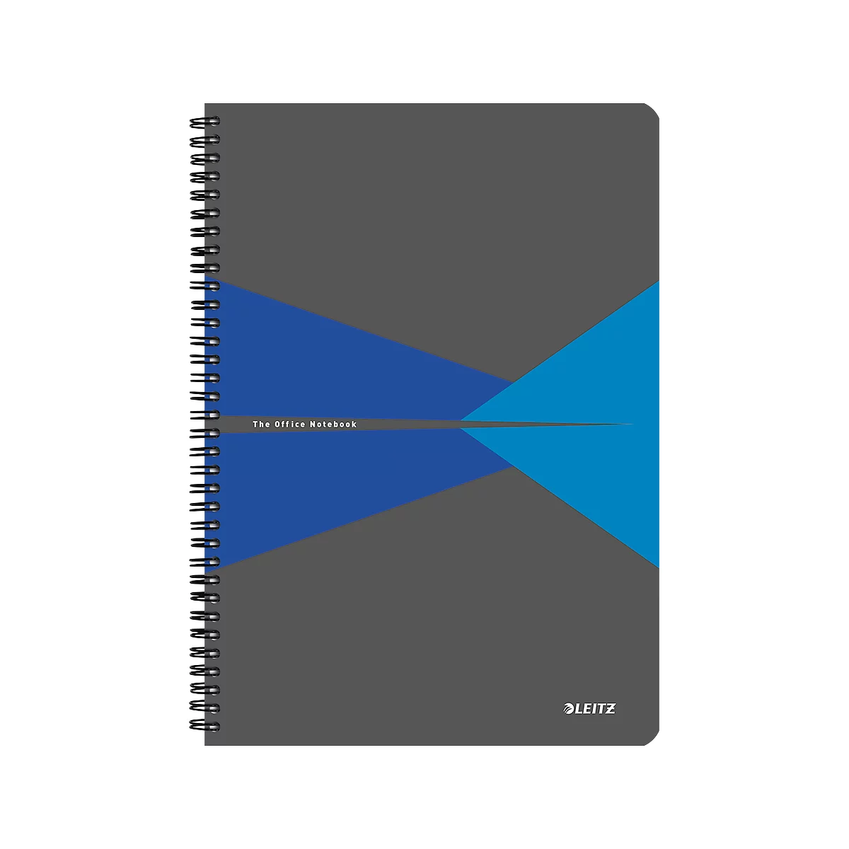 Bloc collège Office 449500 LEITZ®, format A4, PP, quadrillé, bleu