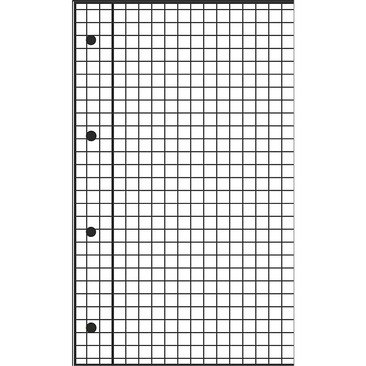 Bloc collège Office A4 Landré, 80 feuilles, 10 p., quadrillé