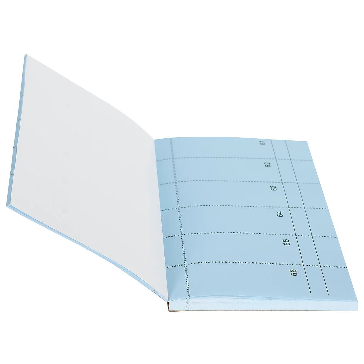 Bloc de bons Bonoplan Biella, bleu