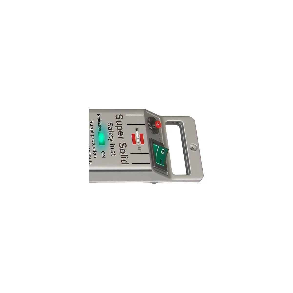 Bloc multiprise de sécurité parafoudre avec antisurtension brennenstuhl® 5 prises