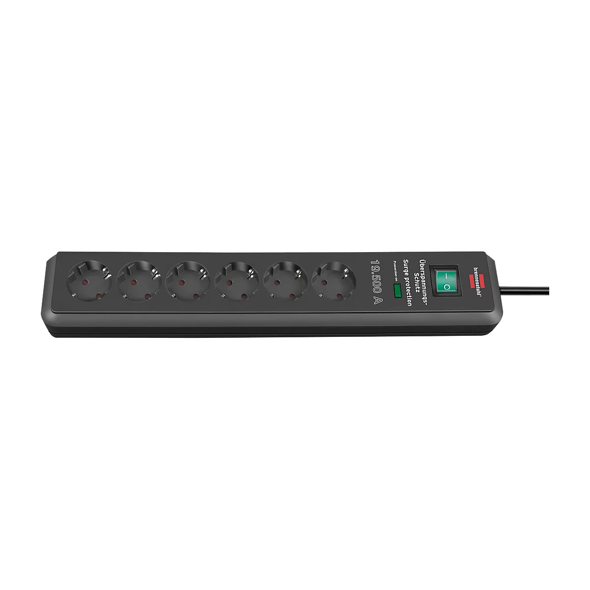 Bloc multiprises parasurtenseurs Secure-Tec 19.500 A 6 prises
