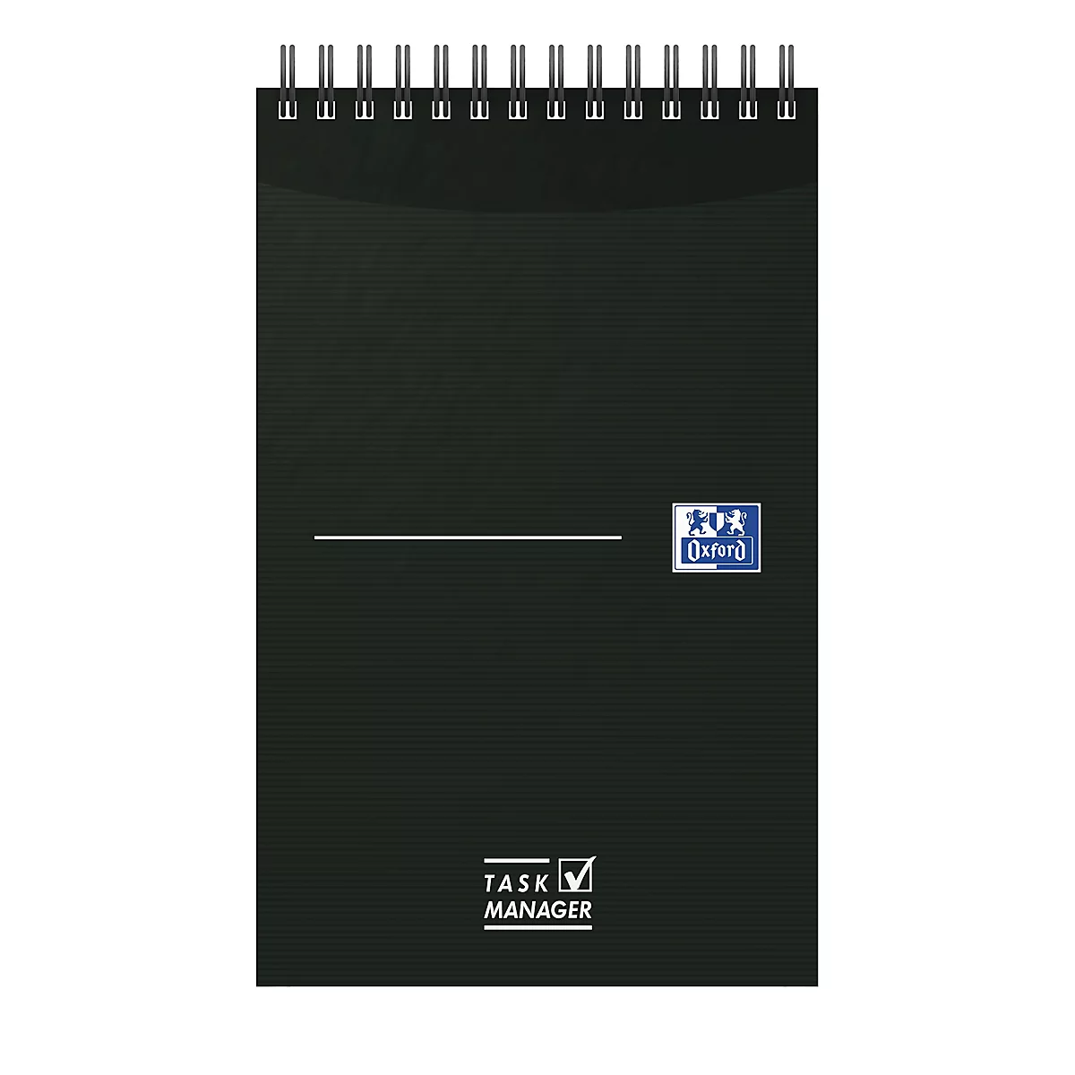 Bloc-notes Oxford Essentials Task Manager, 70 feuilles, 125×200mm, Optik Paper®, reliure à double spirale, assorti. couleurs, assorti, 5 pcs.