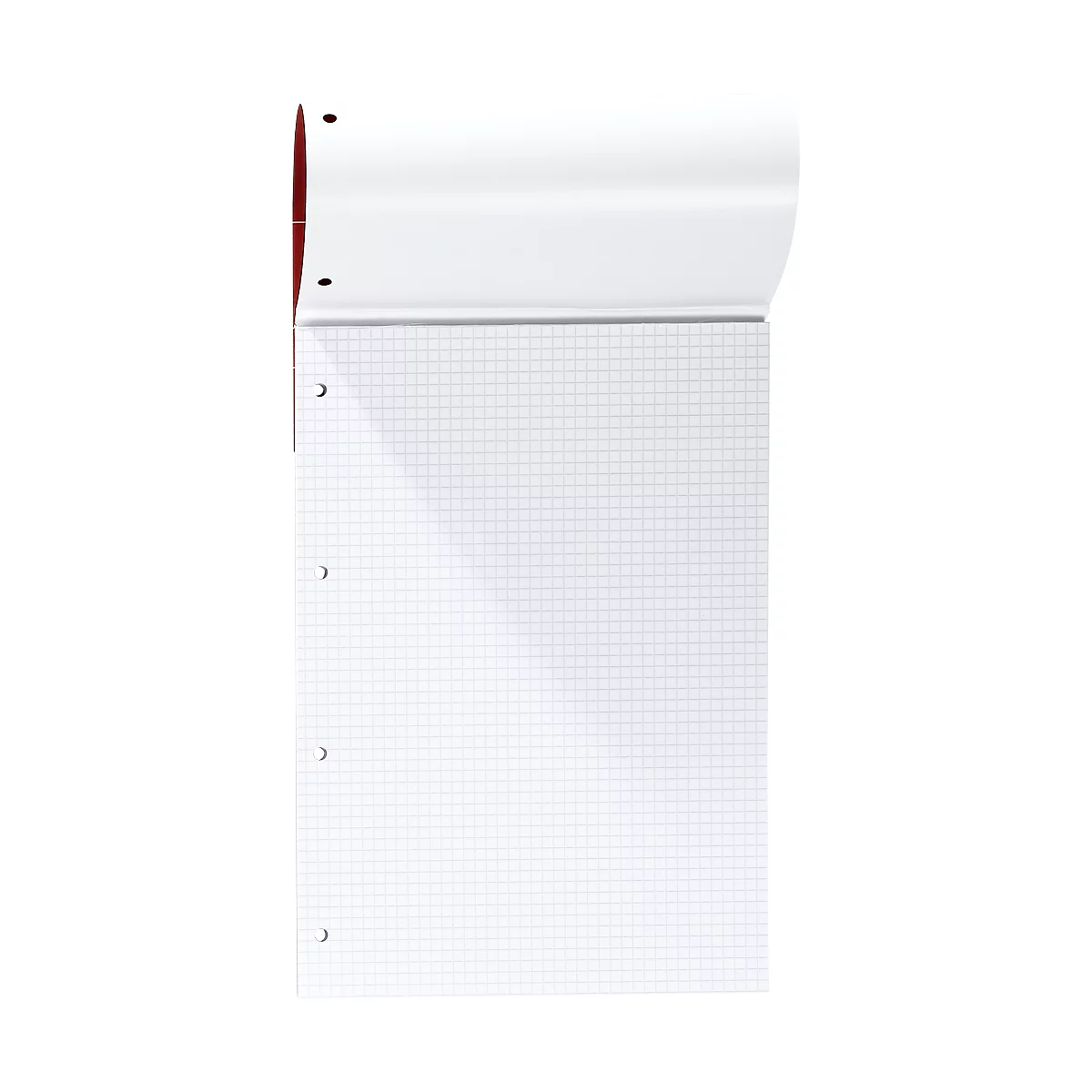 Bloc papier à lettres Office Landré, sans bords, quadrillé, 100 feuilles, 5 p.