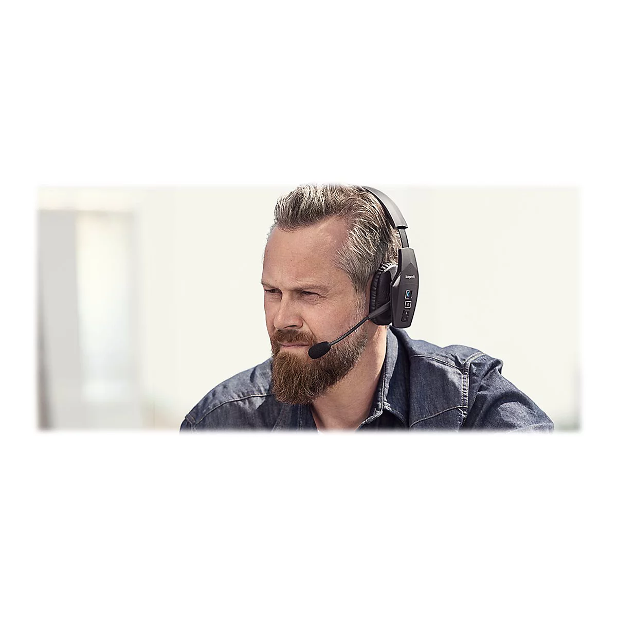 BlueParrott B550-XT - Headset - ohrumschließend - Bluetooth - kabellos - NFC