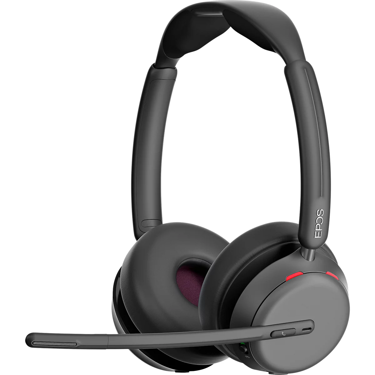 Bluetooth Headset EPOS Impact 1060, ANC, binaural, UC-optimiert, 30 m Reichweite, schwarz