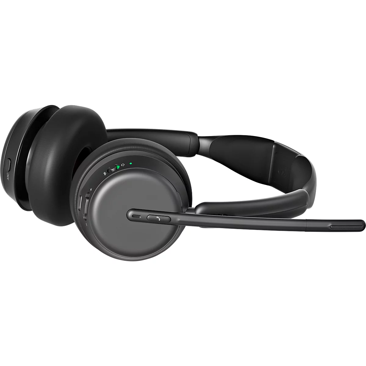 Bluetooth Headset EPOS Impact 1060, ANC, binaural, UC-optimiert, 30 m Reichweite, schwarz