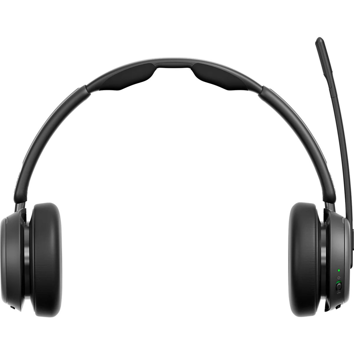 Bluetooth Headset EPOS Impact 1061, ANC, binaural, UC- optimiert, bis 30 m, mit Ladestation, schwarz