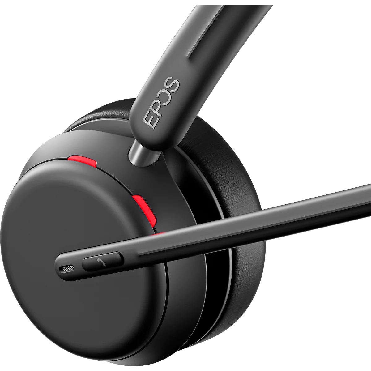 Bluetooth headset EPOS Impact 1061 headset, binauraal, UC geoptimaliseerd, tot 30 m, zwart 