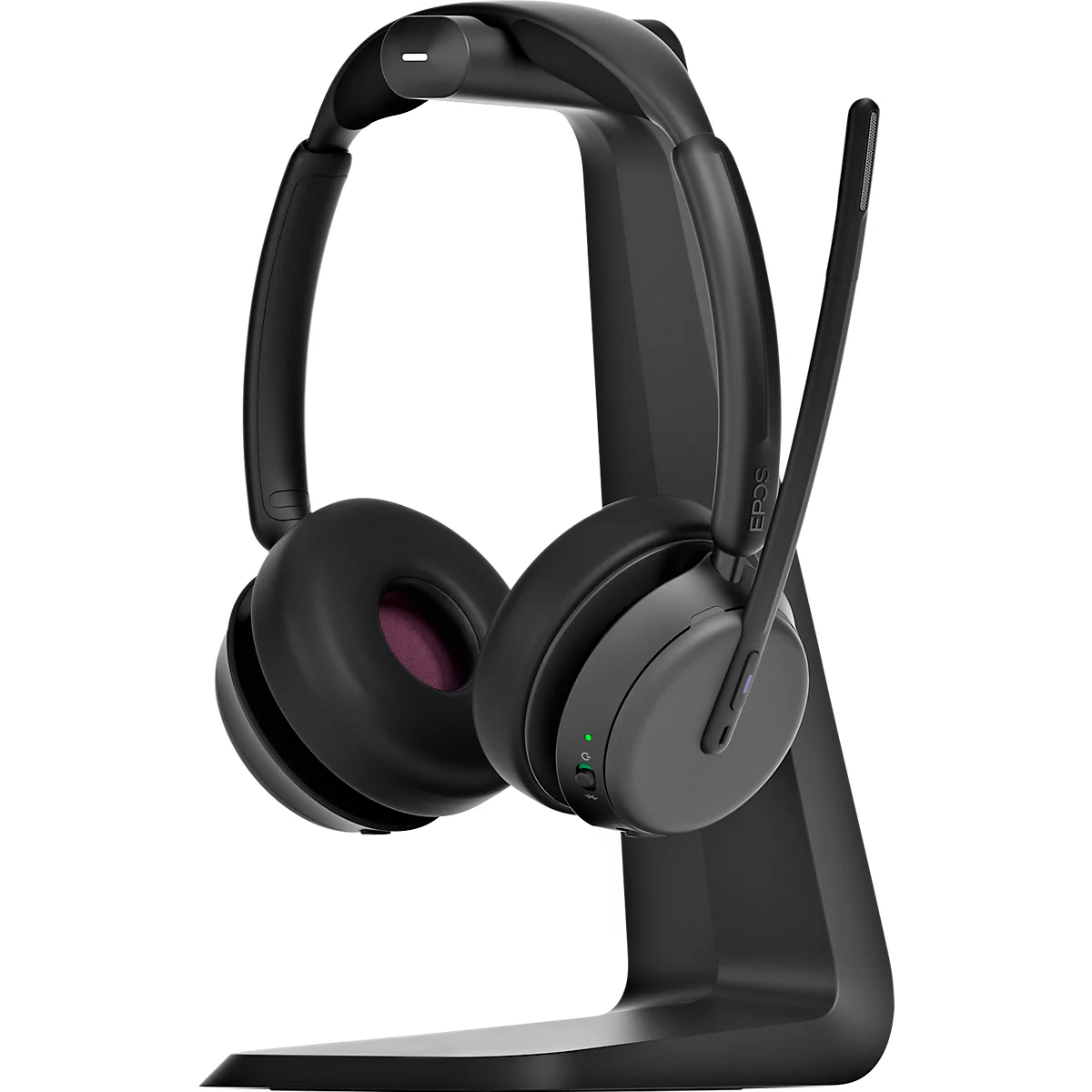 Bluetooth Headset EPOS Impact 1061T Headset, binaural, MS-Teams optimiert, bis 30 m, schwarz