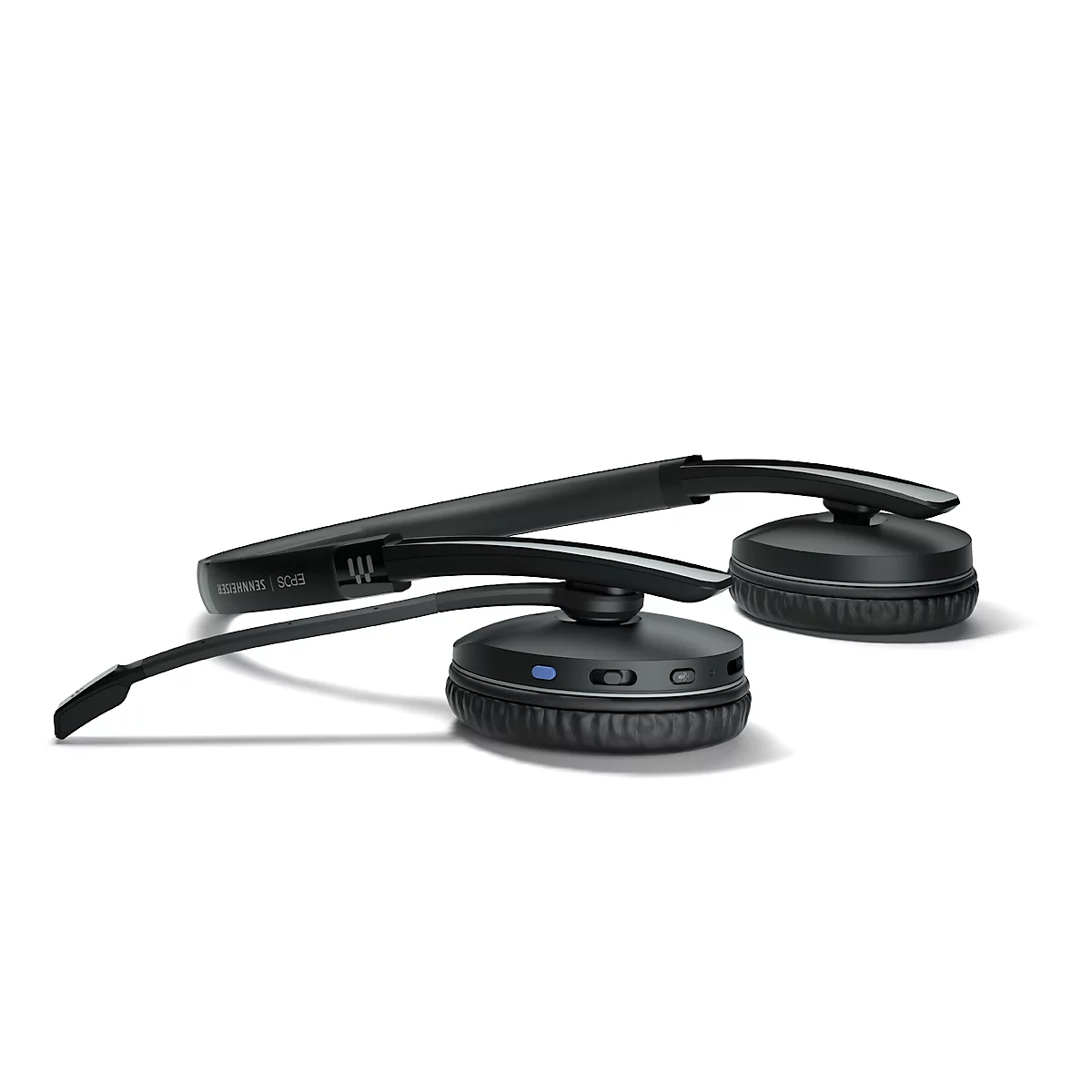 Bluetooth headset EPOS | Sennheiser ADAPT 260, binauraal, UC-geoptimaliseerd, gecertificeerd voor Microsoft Teams®, tot 25 m, tot 27 uur, met USB-dongle, zwart