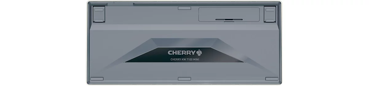 Bluetooth Tastatur Cherry KW 7100 Mini BT Milk White, Multi-Device, kompaktes Format, inkl. Transporttasche