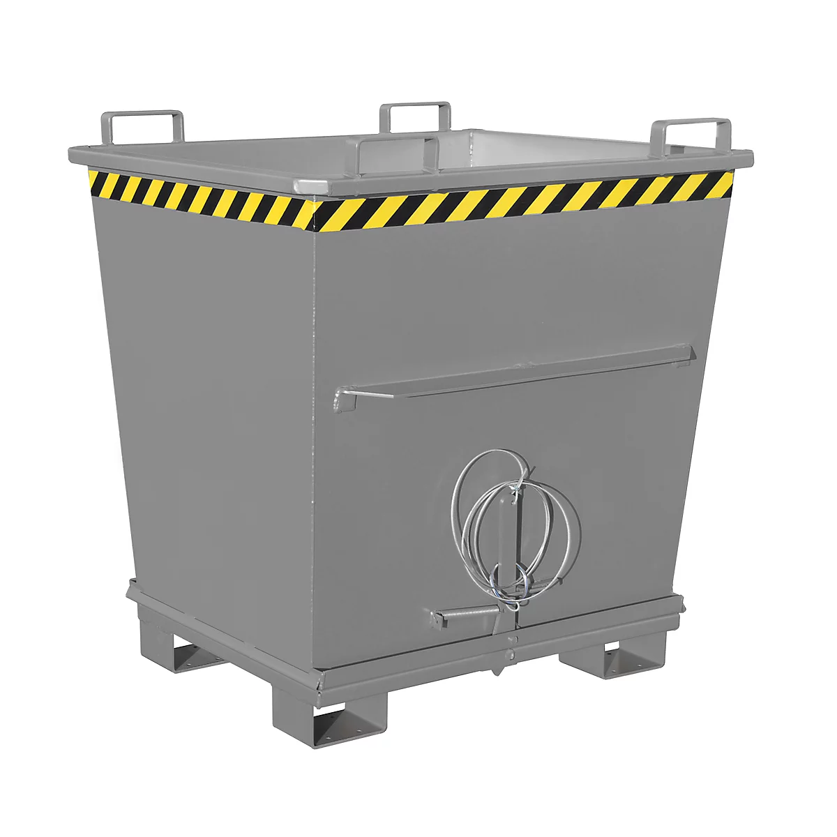 Bodemklepcontainer BKB 1000, grijs