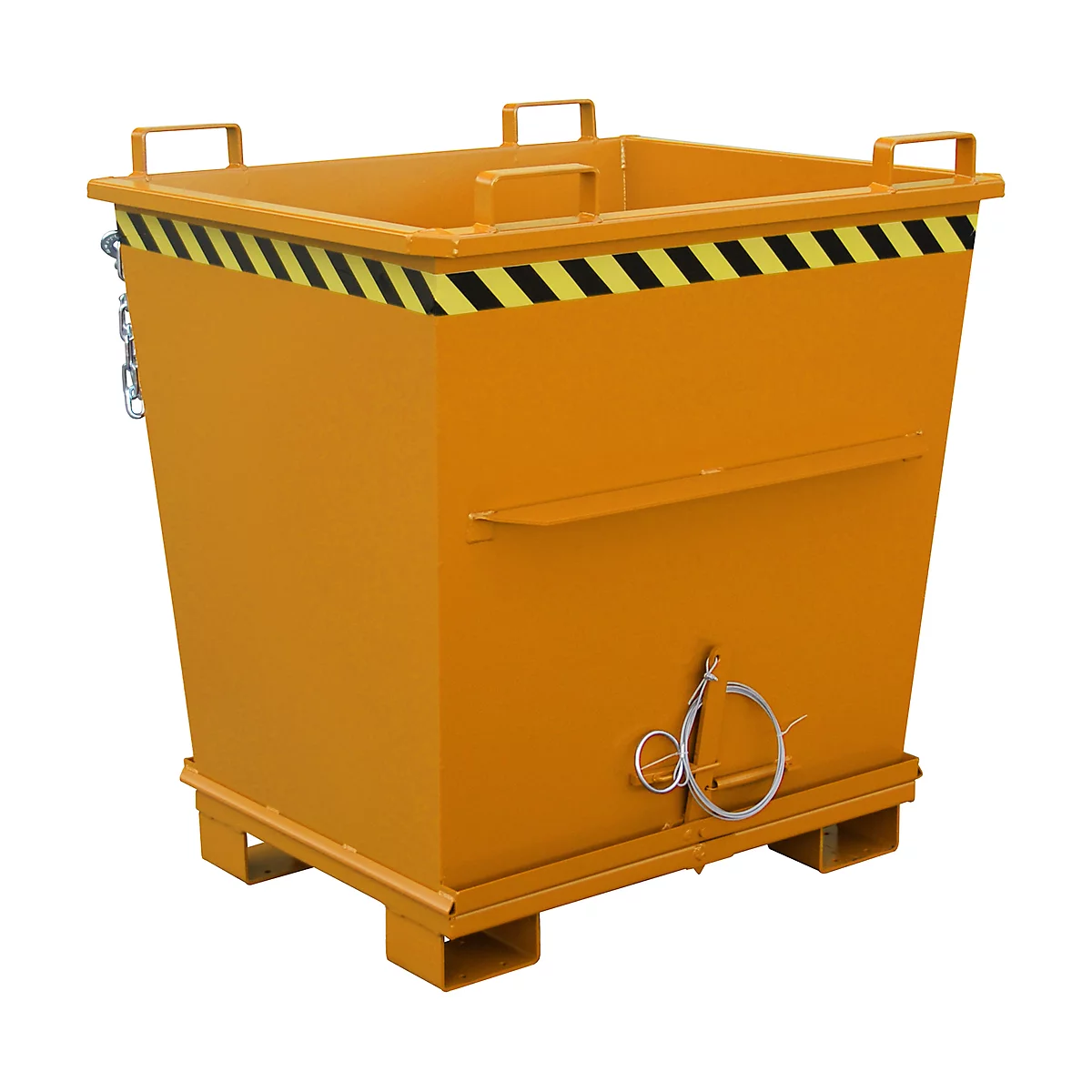 Bodemklepcontainer BKB 1000, oranje