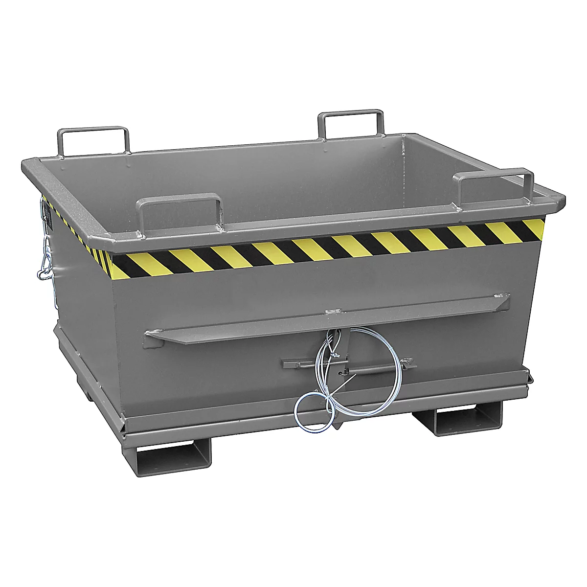 Bodemklepcontainer BKB 500, grijs