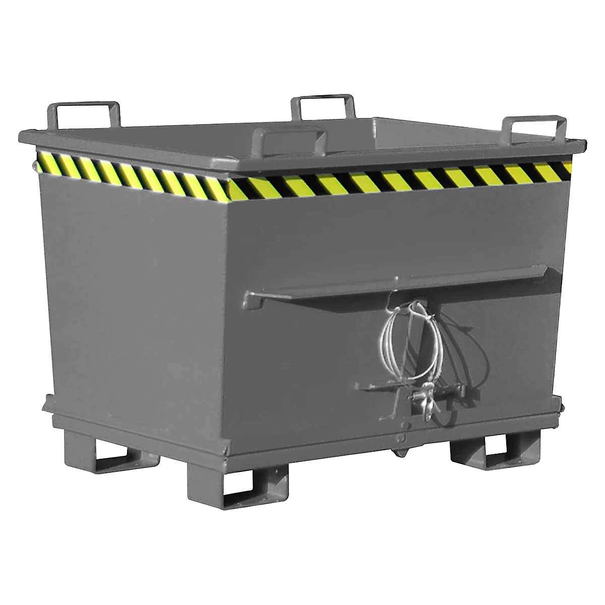 Bodemklepcontainer BKB 700, grijs