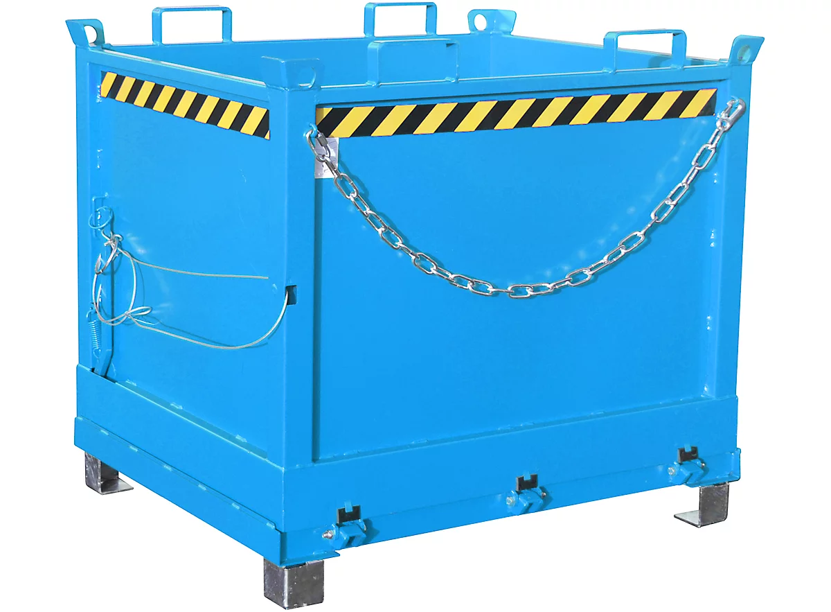 Bodemklepcontainer FB 1000, blauw