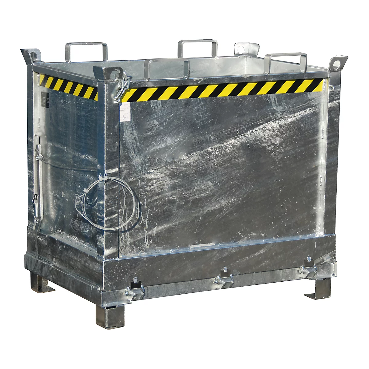 Bodemklepcontainer FB 750, gegalvaniseerd