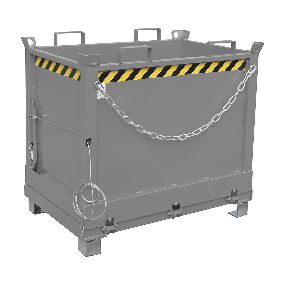Bodemklepcontainer FB 750, grijs