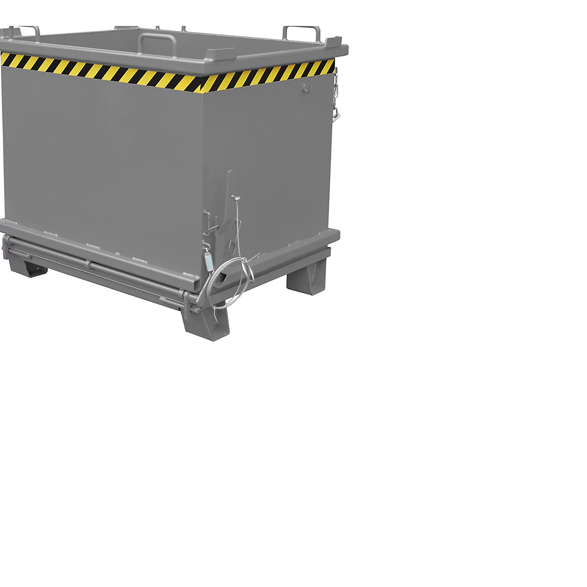 Bodemklepcontainer SB 1500, grijs