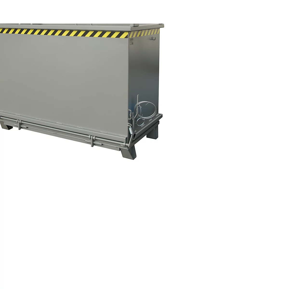 Bodemklepcontainer SB 2000, grijs