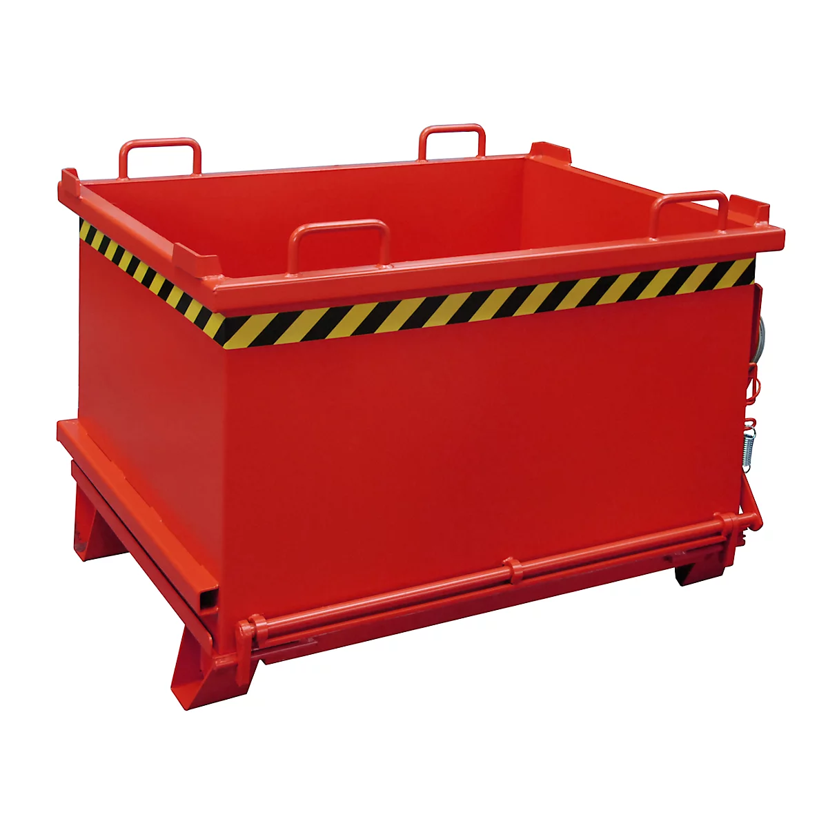 Bodemklepcontainer SB 750, rood