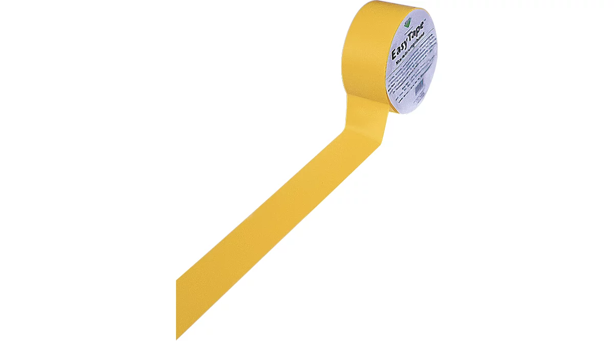 Bodenmarkierungsband, 50 mm breit, gelb