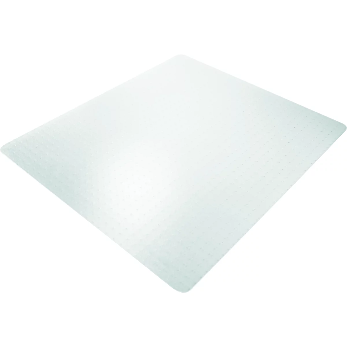 Bodenschutzmatte DURA GRIP META, für Teppichböden, Ankernoppen, strukturiert, transparent, L 1200 x B 1100 mm