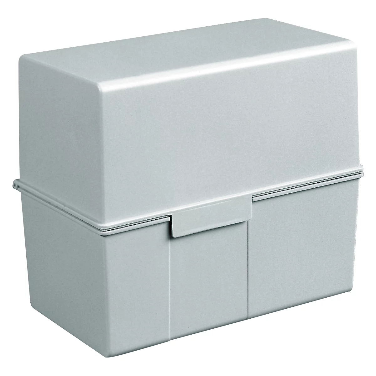 Boîte à fiches HAN, plastique, format A6 paysage, gris