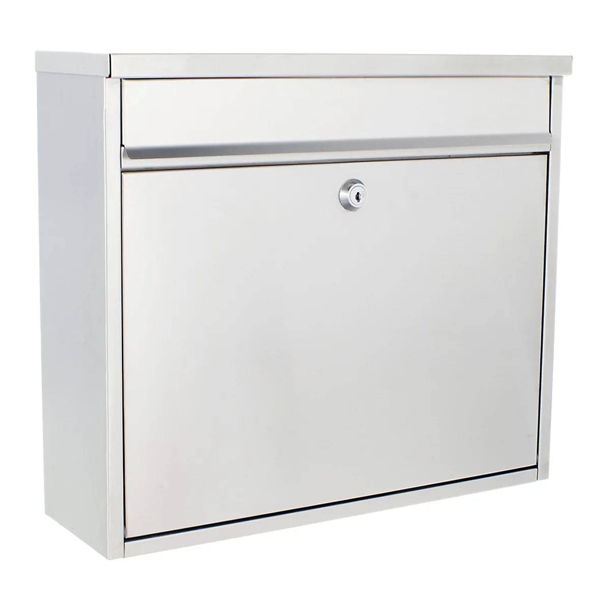 Boîte aux lettres en acier inoxydable Rottner highrise II acier inoxydable