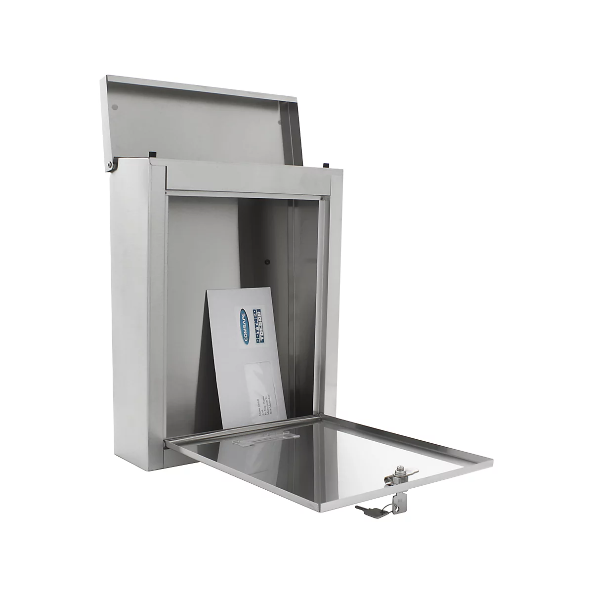 Boîte aux lettres Rottner Brighton en acier inoxydable