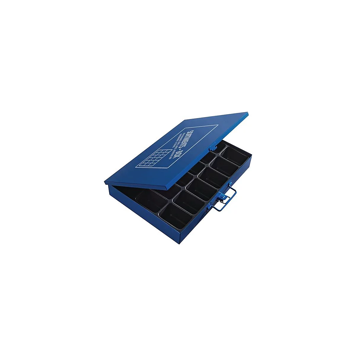 Boîte d'assortiment L330xP240xH50mm 18 compartiments sans porte-étiquette