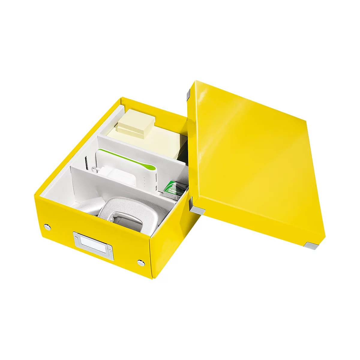 Boîte d'organisation LEITZ® Click + Store, petit, jaune