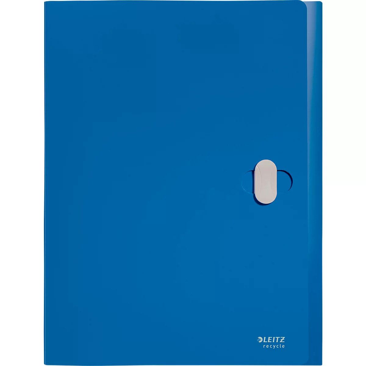 Boîte de classement Leitz Recycle, jusqu'à DIN A4, largeur de dos 30 mm, pour jusqu'à 250 feuilles, PP, bleu