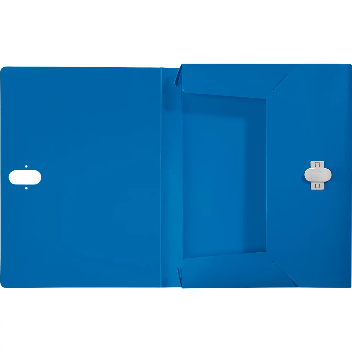 Boîte de classement Leitz Recycle, jusqu'à DIN A4, largeur de dos 30 mm, pour jusqu'à 250 feuilles, PP, bleu