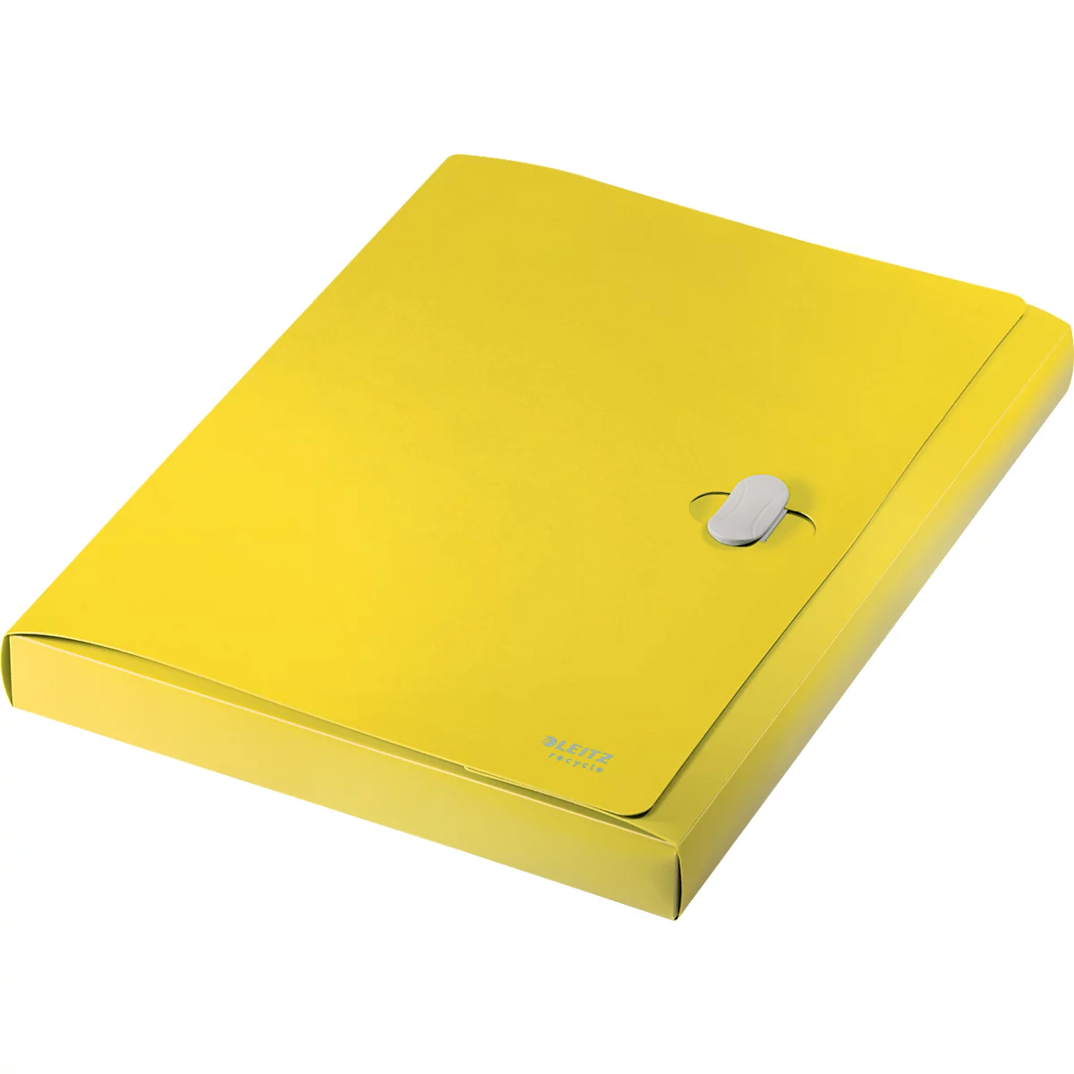 Boîte de classement Leitz Recycle, jusqu'à DIN A4, largeur de dos 30 mm, pour jusqu'à 250 feuilles, PP, jaune