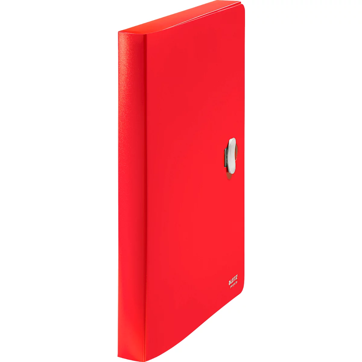 Boîte de classement Leitz Recycle, jusqu'à DIN A4, largeur de dos 30 mm, pour jusqu'à 250 feuilles, PP, rouge