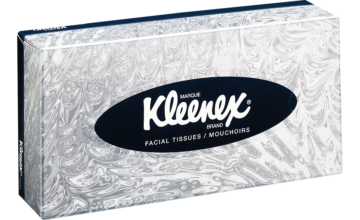 Kleenex® Mouchoirs cosmétiques 8825, 3 plis, 1 boîte = 56 mouchoirs, paquet  de 1 ou 12, blanc acheter à prix avantageux