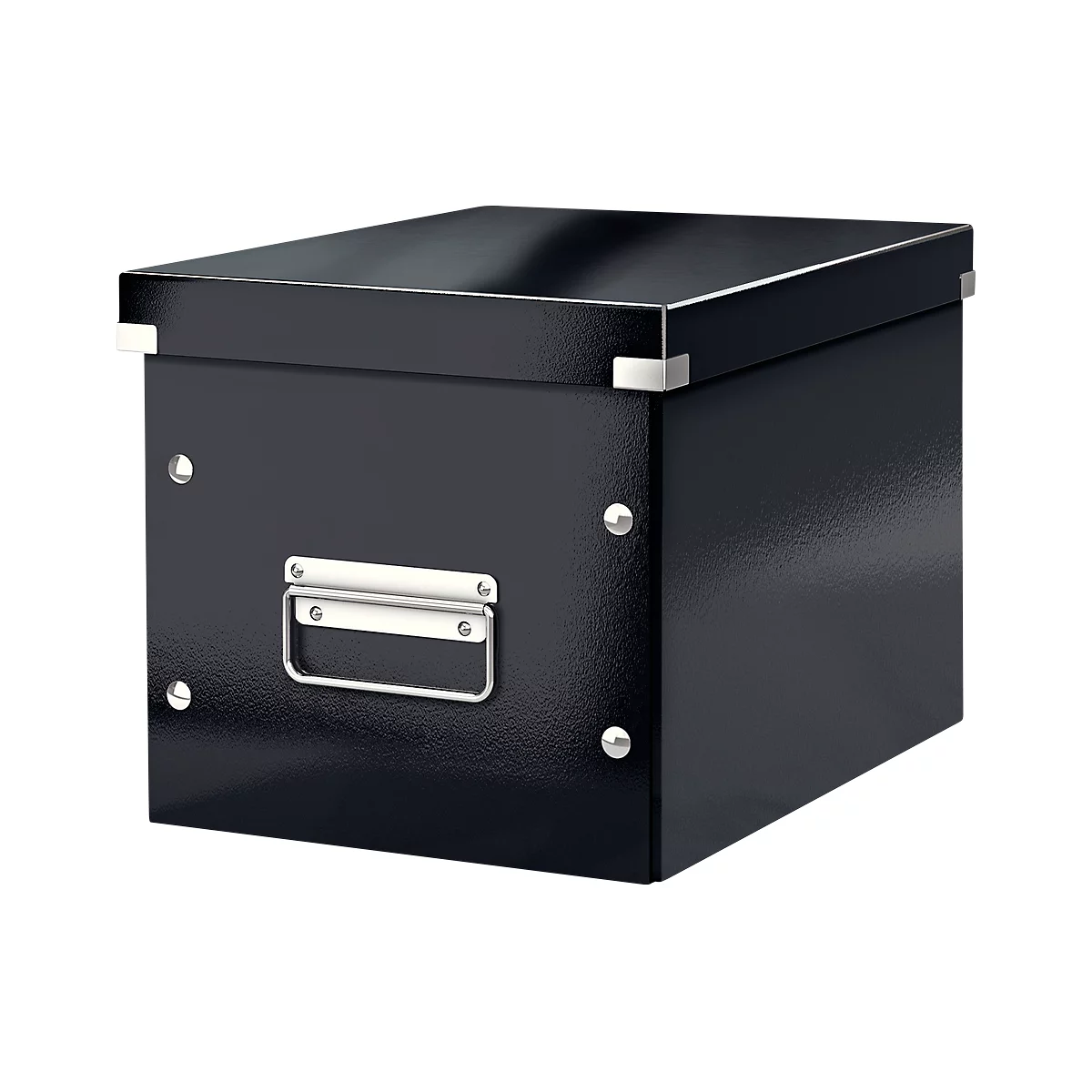 Boîte de rangement Click + Store Leitz®, en carton, l. 260 x P 360 x H 240 mm, noir