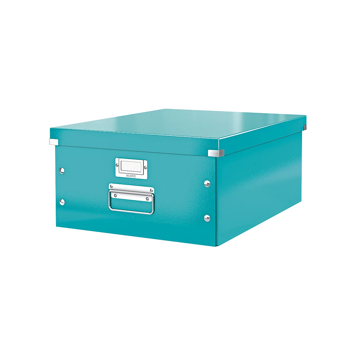 Boîte de rangement Click + Store Leitz®, en carton, pour format A3, bleu pétrole