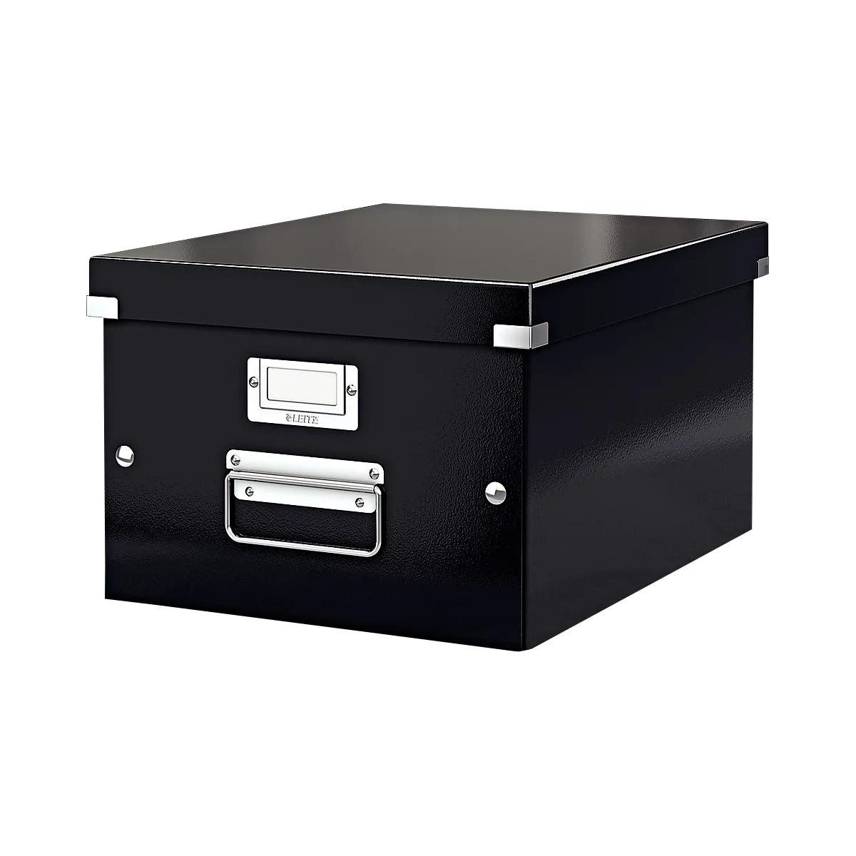 Boîte de rangement Click + Store Leitz®, en carton, pour format A4, noir