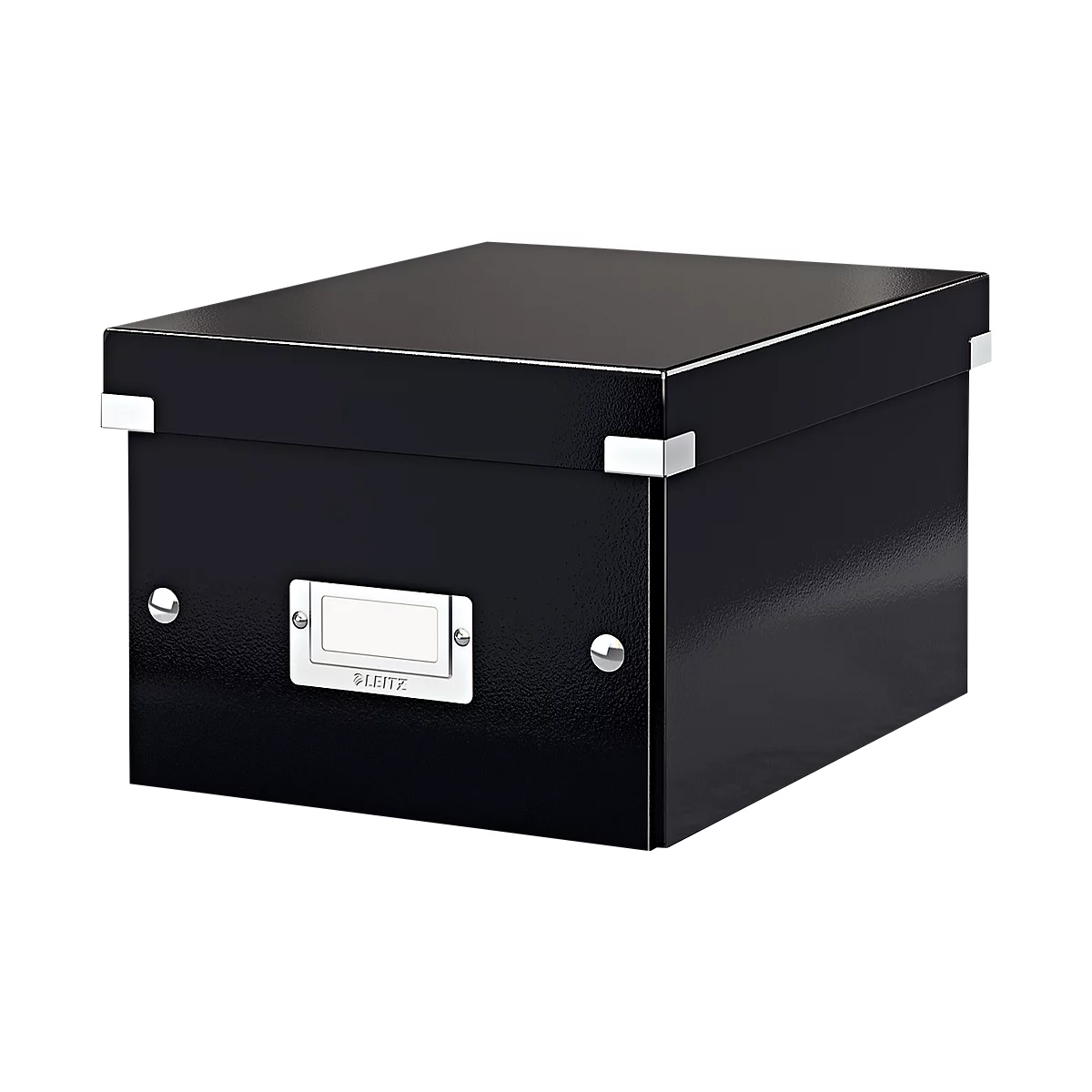 Boîte de rangement Click + Store Leitz®, en carton, pour format A5, noir