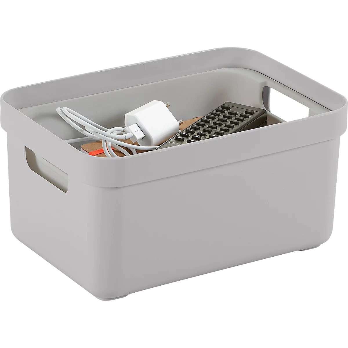 Boîte de rangement Sunware Sigma Home, 5 l, gris clair